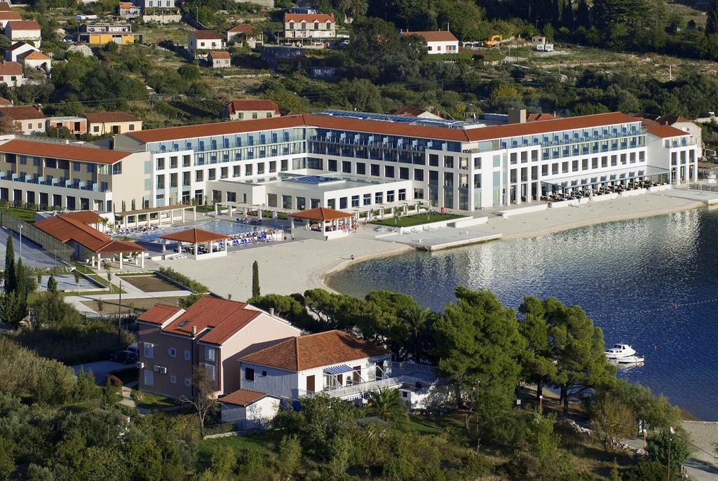 Front view of the hotel
