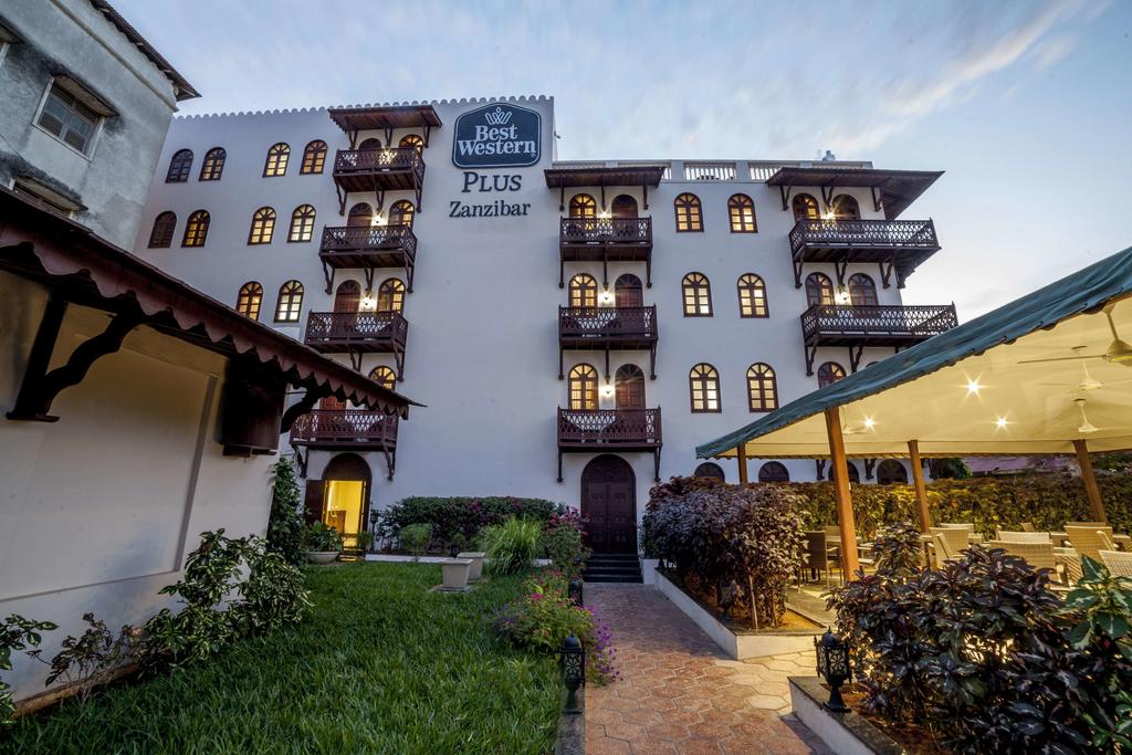 Front view of the hotel