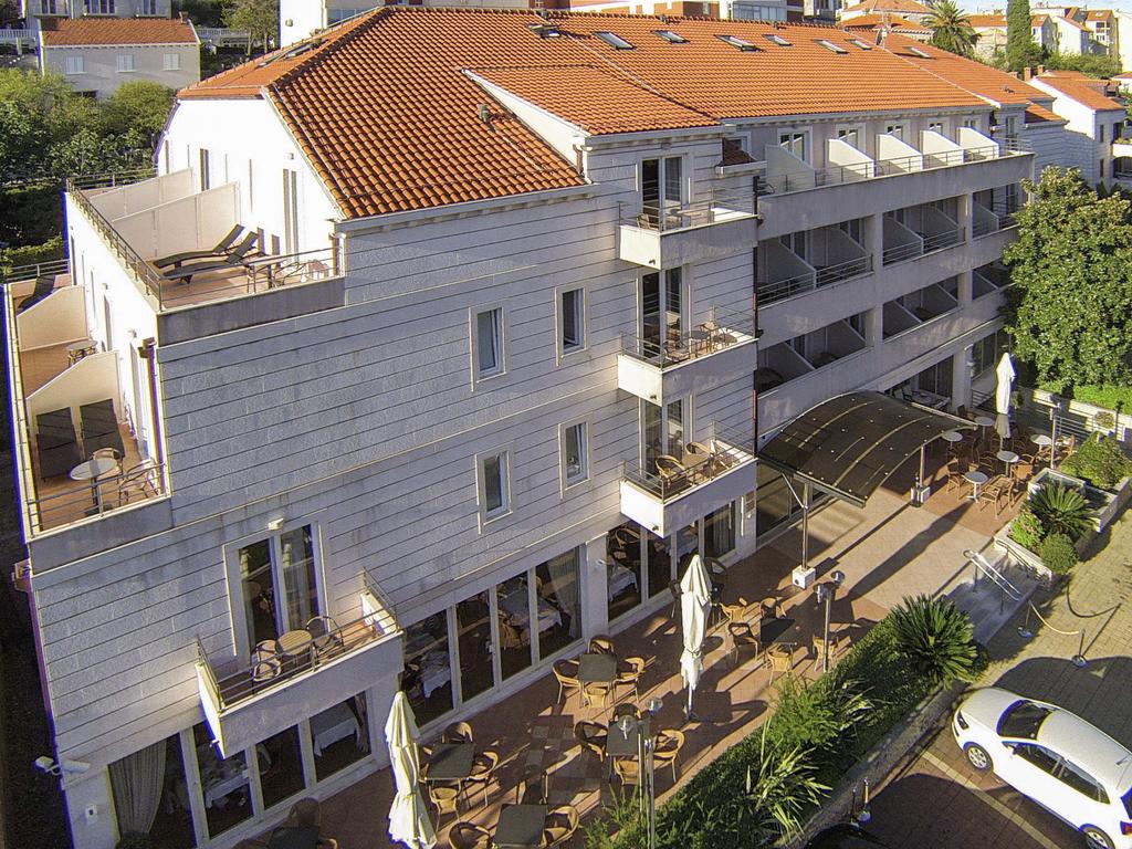 Front view of the hotel