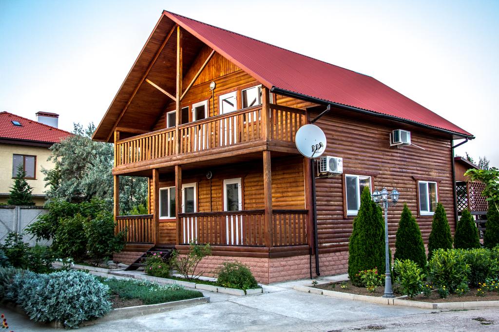 Front view of the hotel