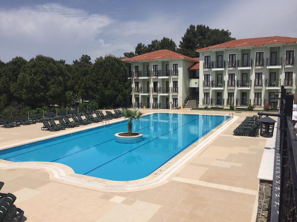Front view of the hotel