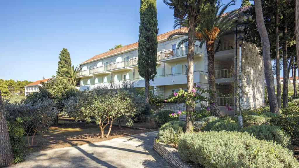 Front view of the hotel