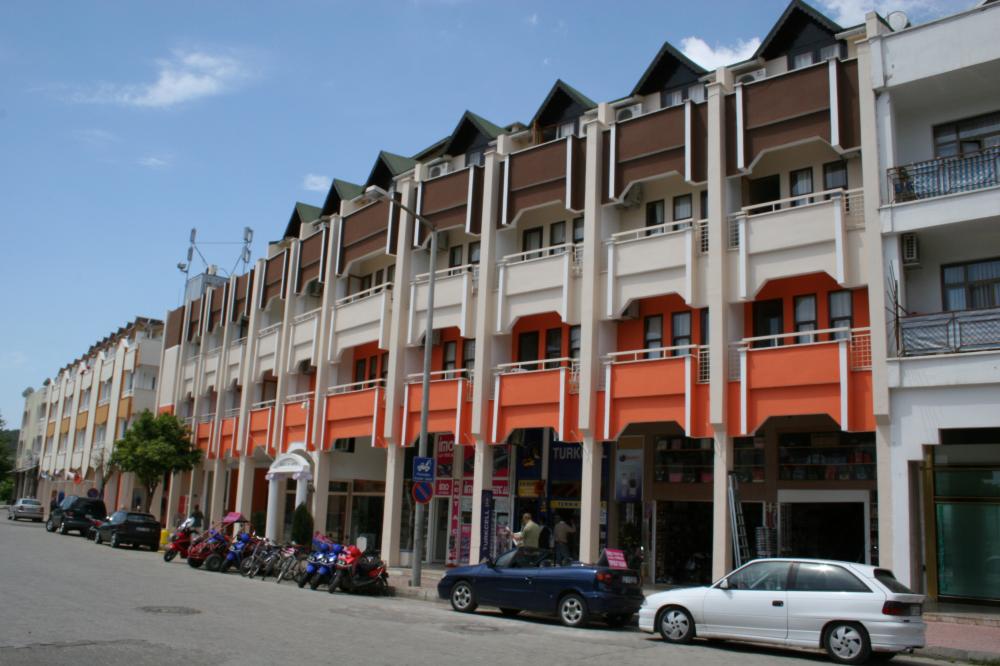 Front view of the hotel