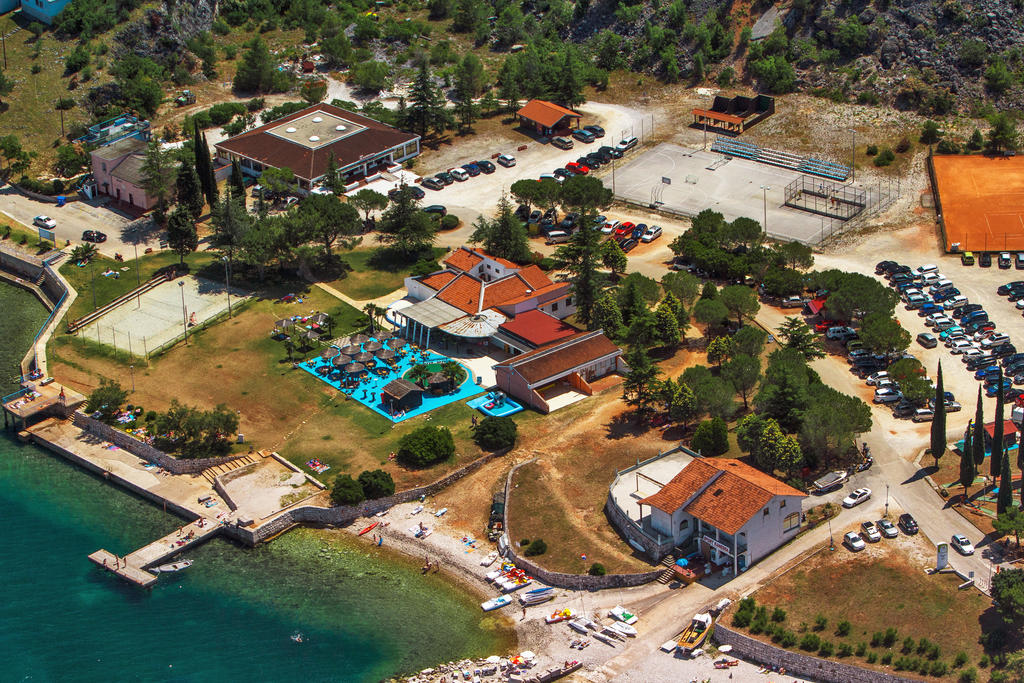 Front view of the hotel