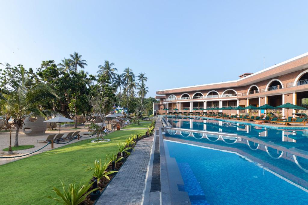 Front view of the hotel
