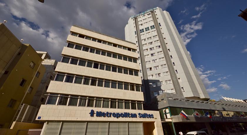 Front view of the hotel