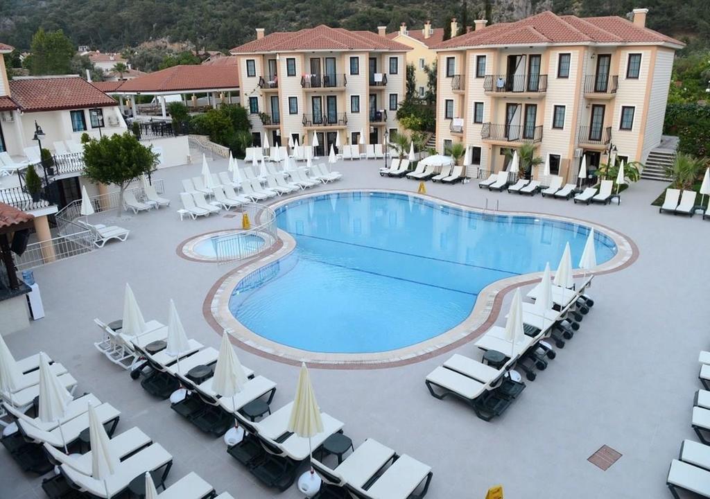 Front view of the hotel
