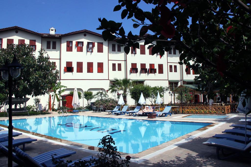 Front view of the hotel