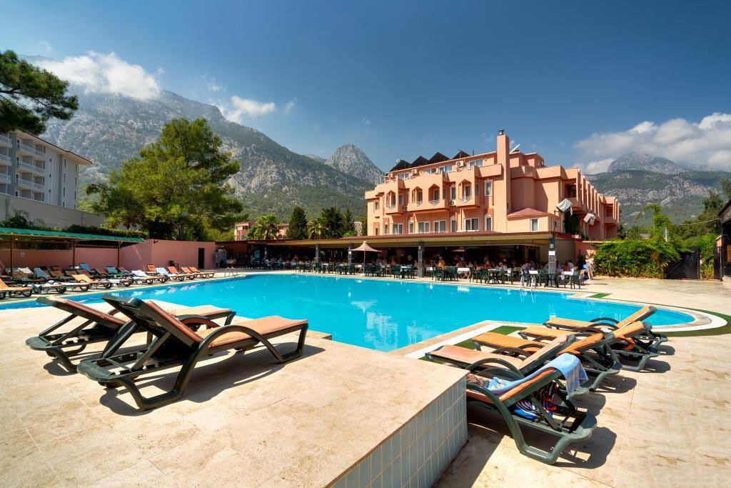 Front view of the hotel