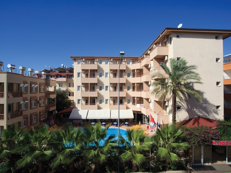 Front view of the hotel