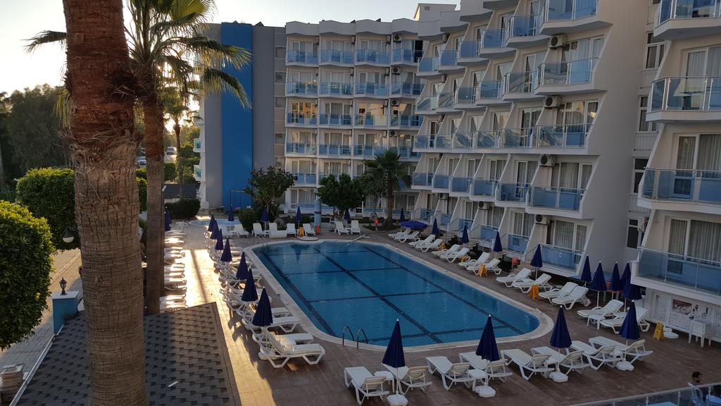 Front view of the hotel