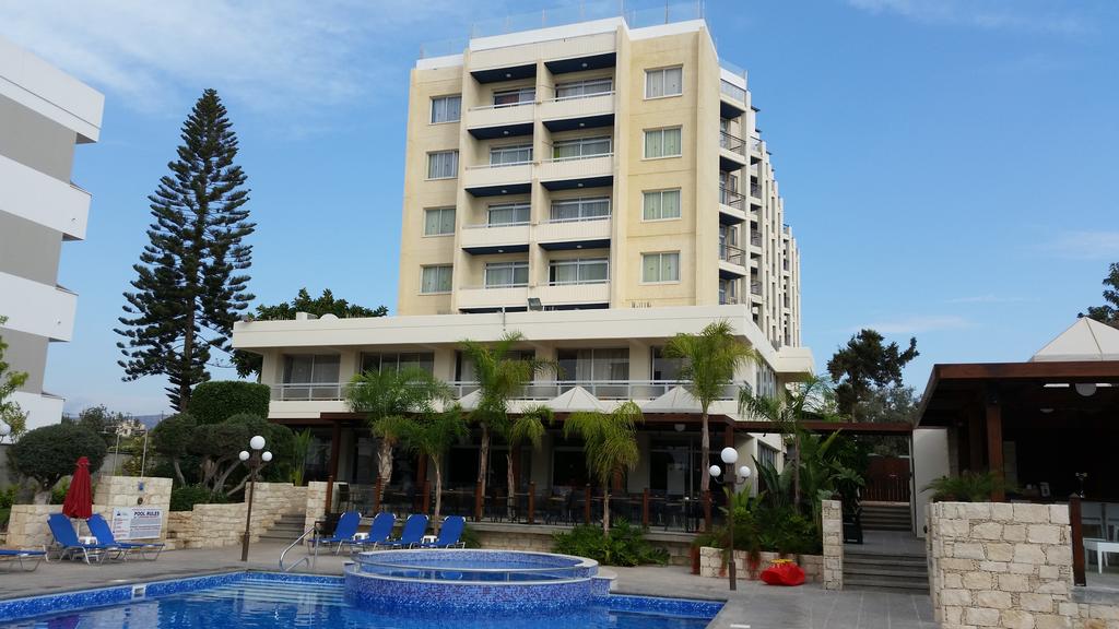 Front view of the hotel
