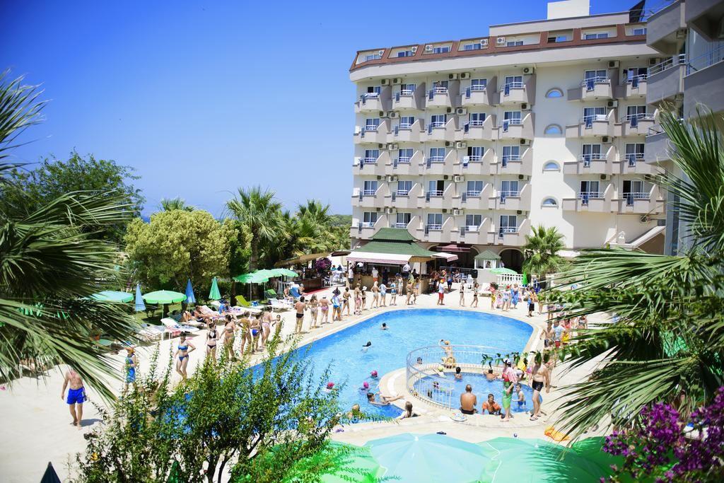 Front view of the hotel