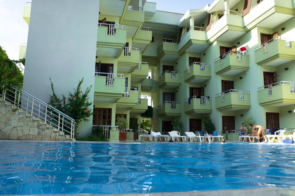 Front view of the hotel