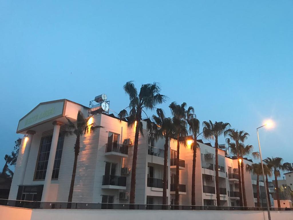 Front view of the hotel