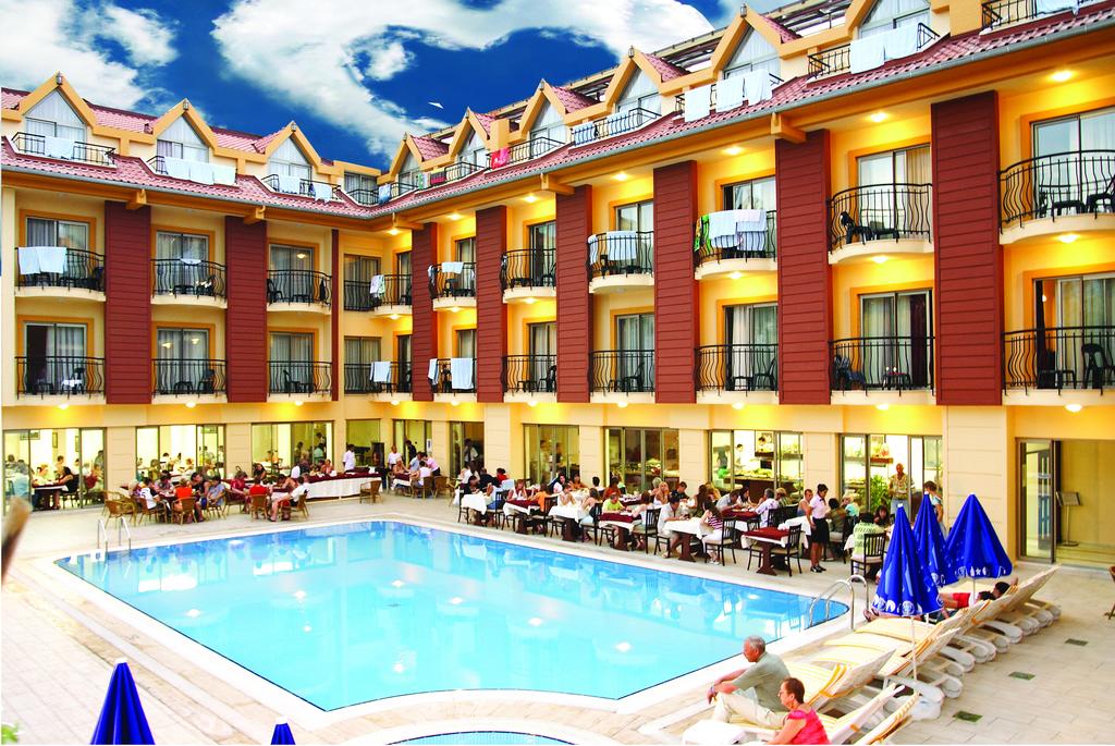 Front view of the hotel