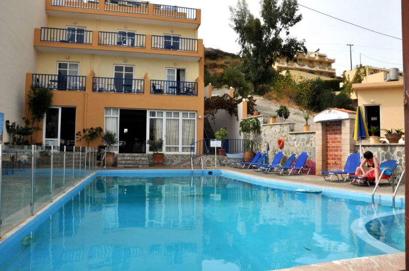 Front view of the hotel