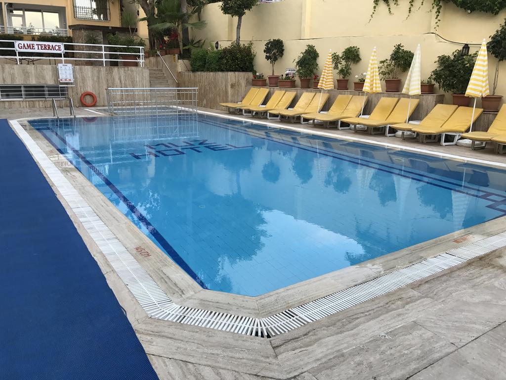 Front view of the hotel