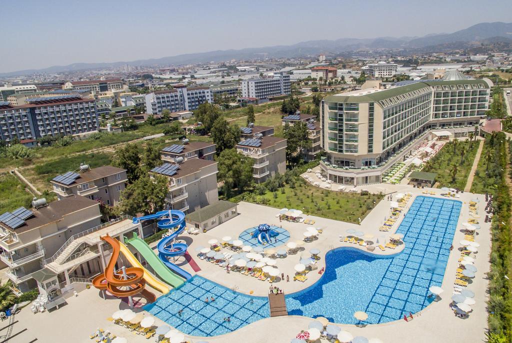 Front view of the hotel