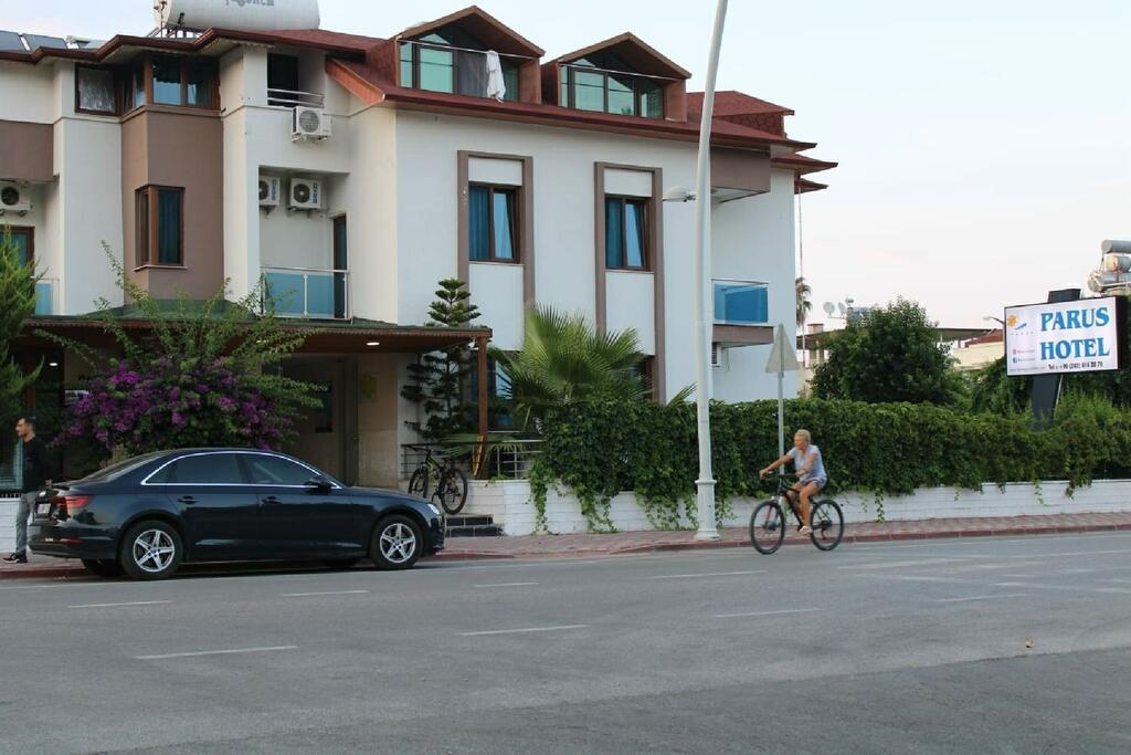 Front view of the hotel