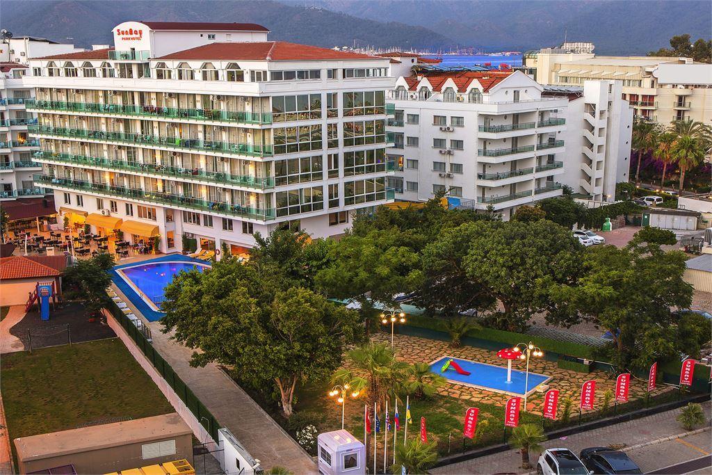 Front view of the hotel
