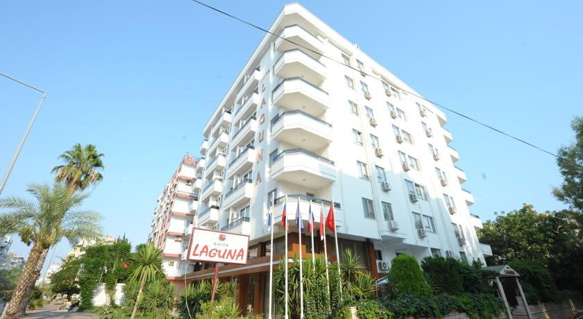 Front view of the hotel