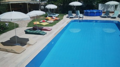 Front view of the hotel