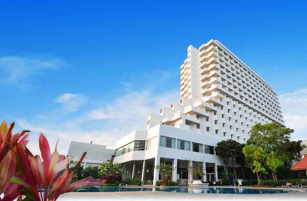 Front view of the hotel