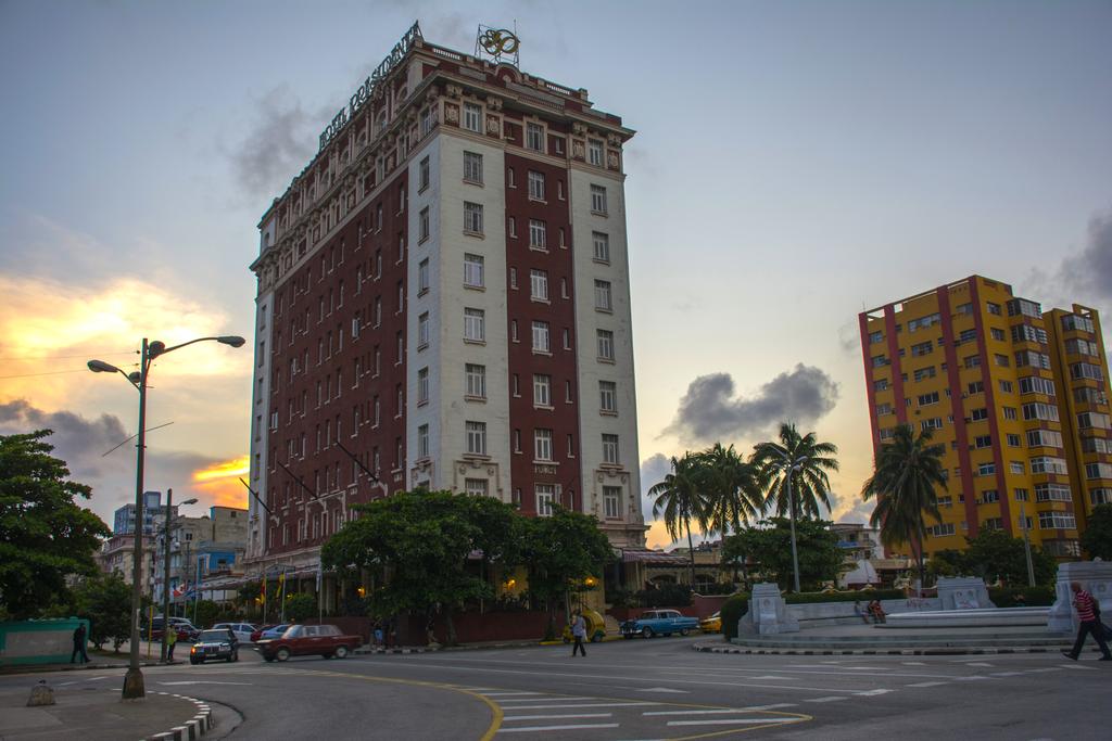 Front view of the hotel