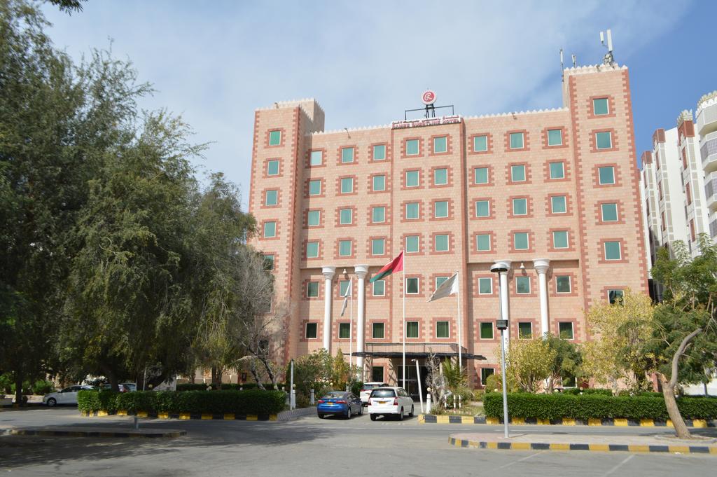 Front view of the hotel