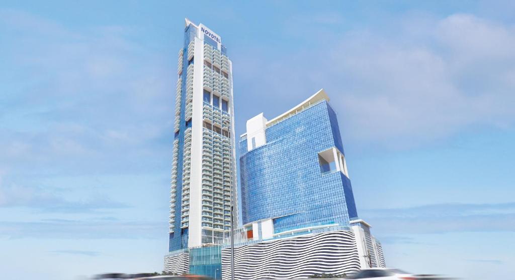 Front view of the hotel