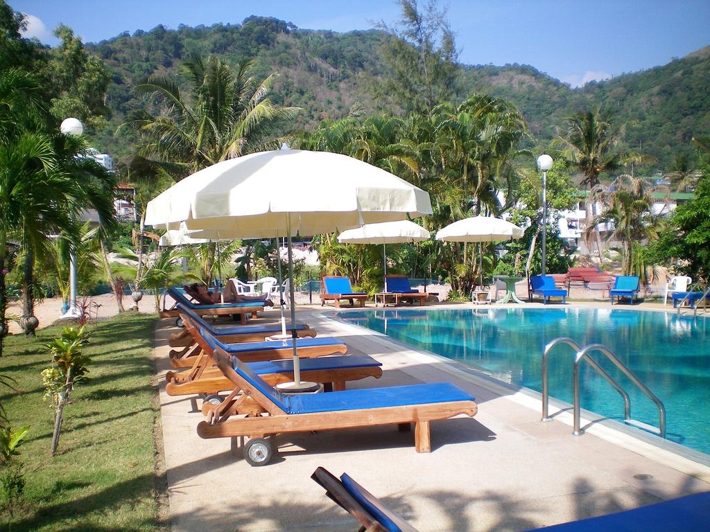 Front view of the hotel