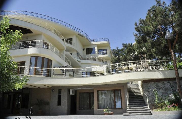 Front view of the hotel
