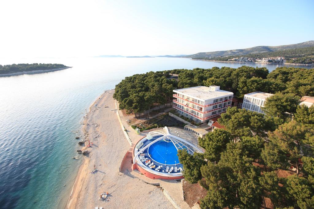 Front view of the hotel