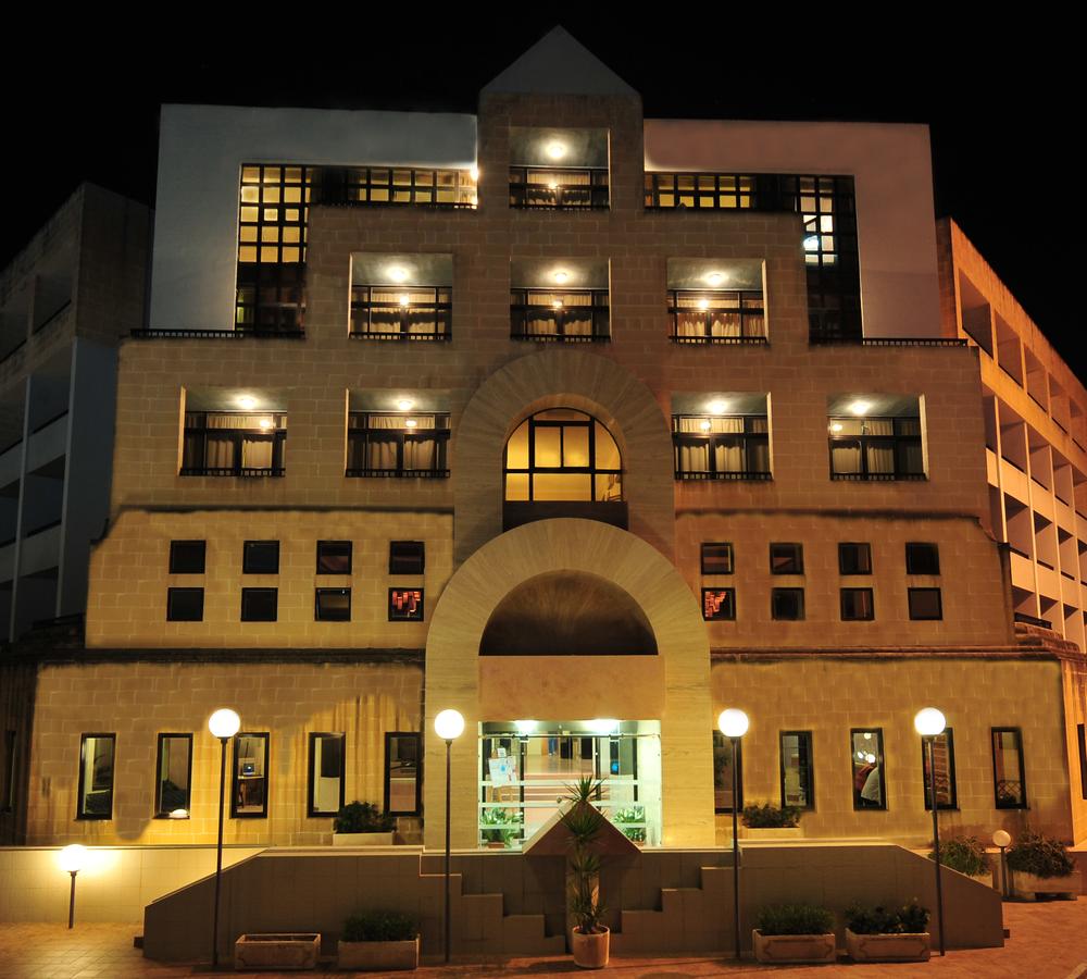 Front view of the hotel