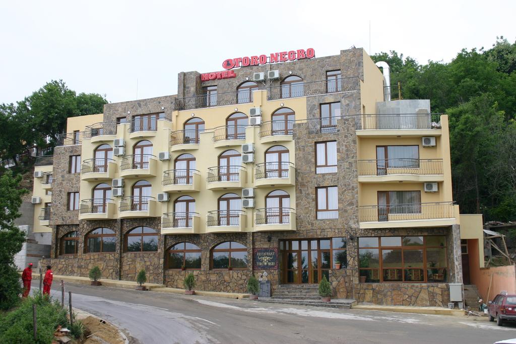 Front view of the hotel
