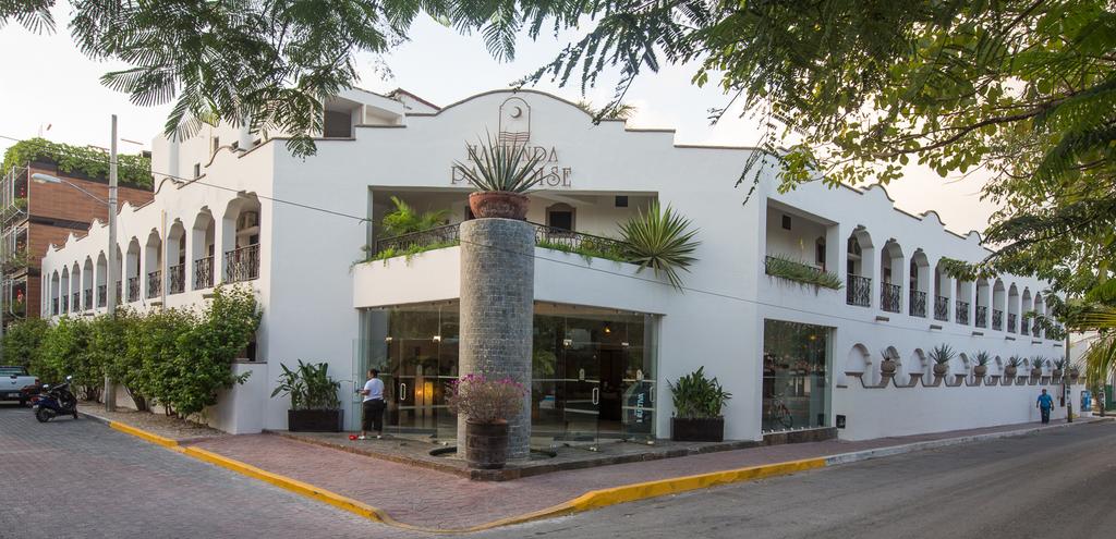 Front view of the hotel