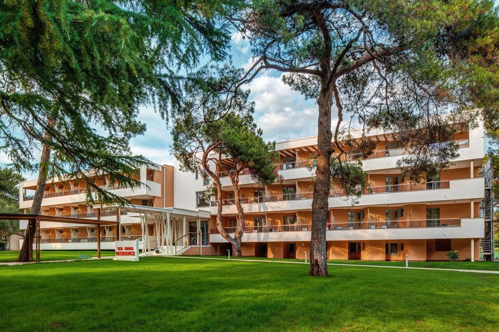 Front view of the hotel
