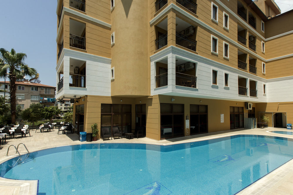 Front view of the hotel
