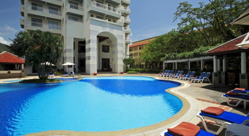 Front view of the hotel