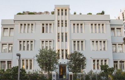 Front view of the hotel