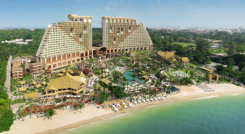 Front view of the hotel