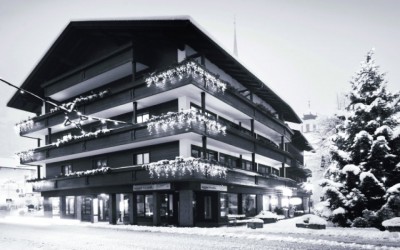 Front view of the hotel