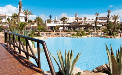 Front view of the hotel